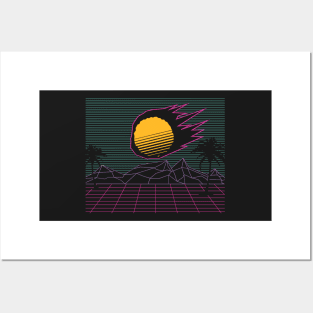 VAPORWAVE: Vaporwave Outrun Gift Posters and Art